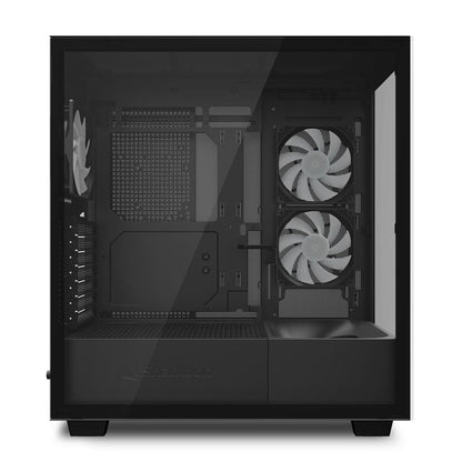 Case Sharkoon Rebel C60 RGB | ATX | Media Torre | Vidrio Templado | 4 Ventiladores RGB | Negro