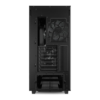Case Sharkoon Rebel C70G RGB | ATX | Mid Tower | 4 Ventiladores RGB PWM | Frente de Madera | Vidrio Templado | Negro