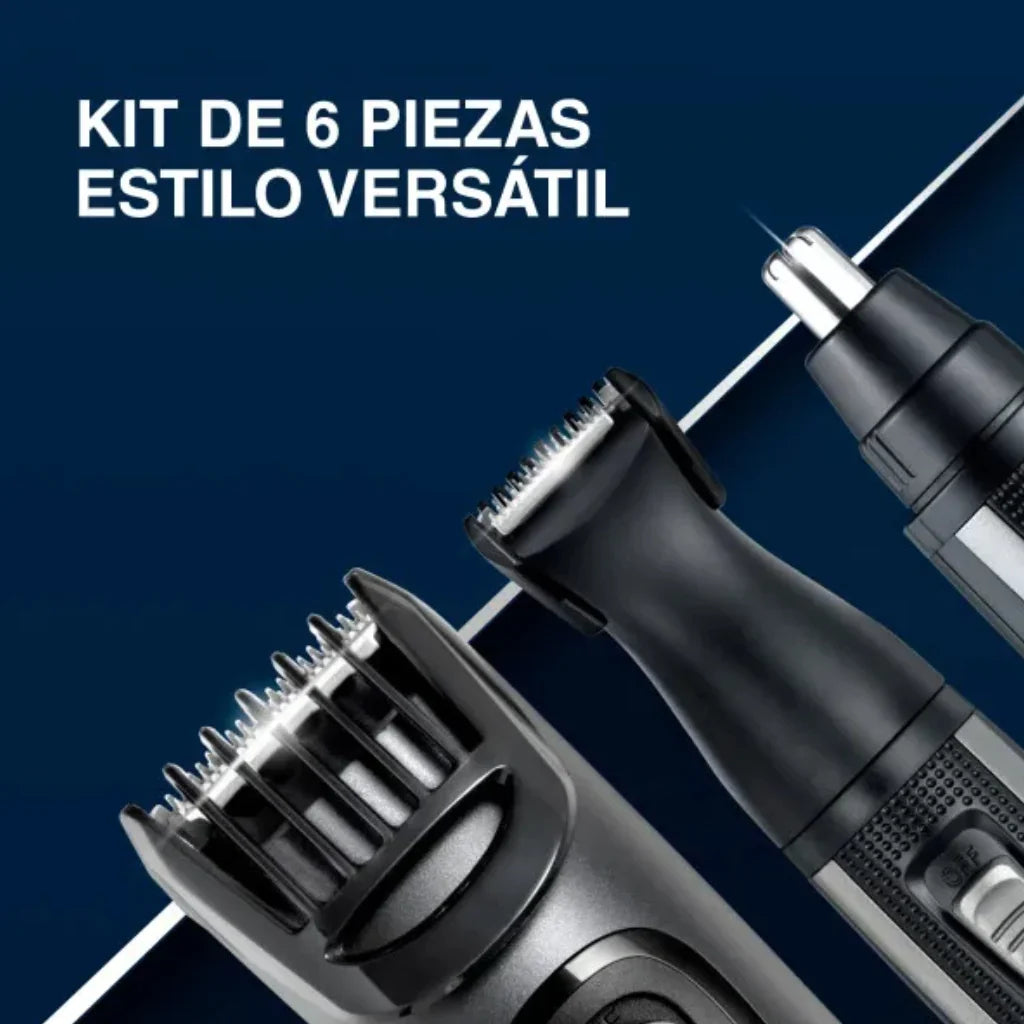 Kit Recortador de Barba Remington The Works, MB906