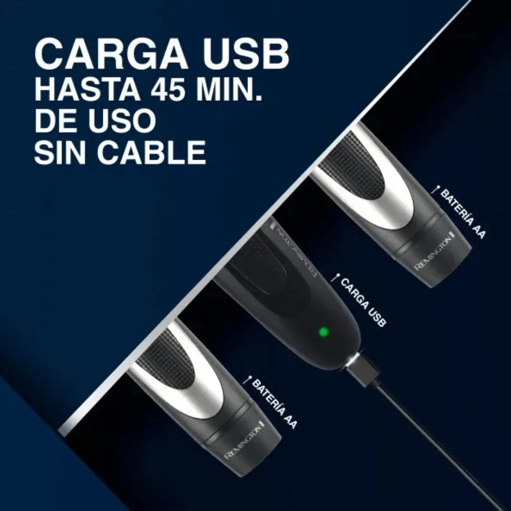 Kit Recortador de Barba Remington The Works, MB906
