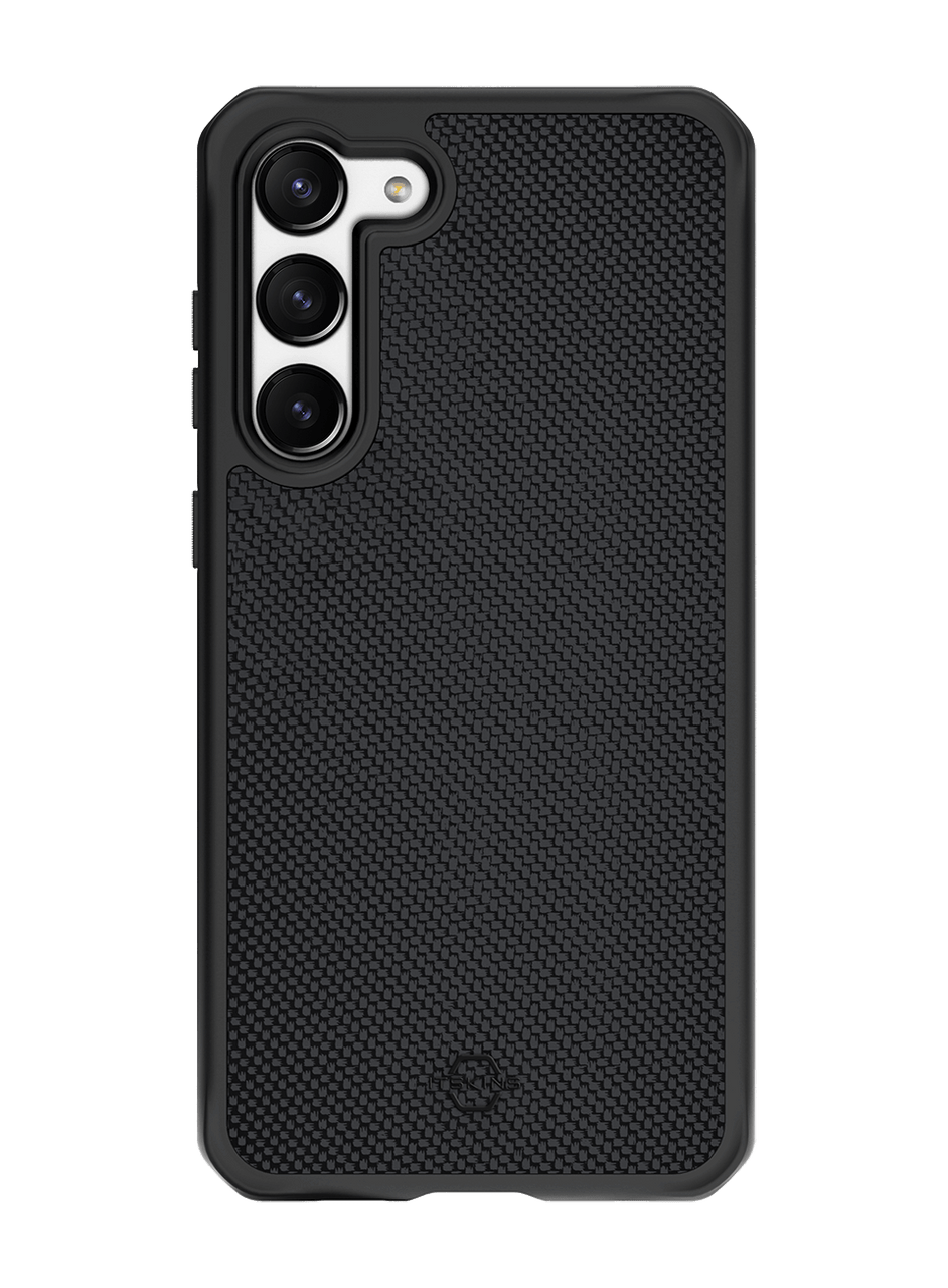ITSKINS Estuche Hybrid R Nylon Galaxy S23, SGJO-HYBFS-BLCK