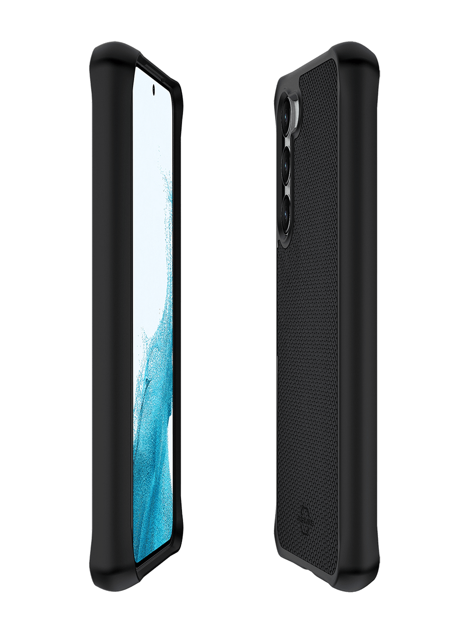 ITSKINS Estuche Hybrid R Nylon Galaxy S23, SGJO-HYBFS-BLCK