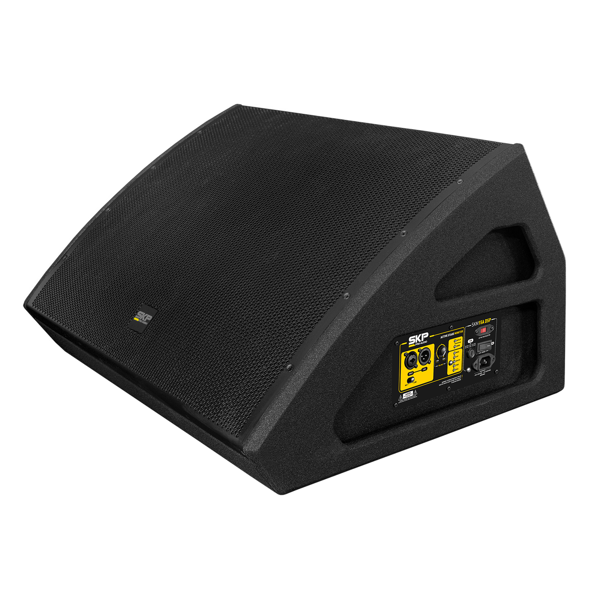 SKP SKM-15A MKII monitor de piso activo - vista lateral en perspectiva
