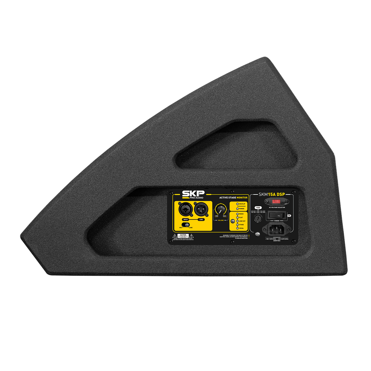 SKP SKM-15A MKII monitor de piso activo - vista lateral derecha