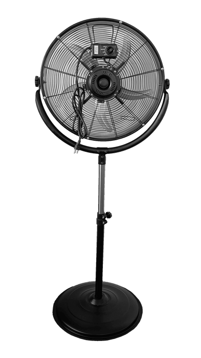 Stanley Ventilador de pedestal STXEKHGP2000P vista lateral