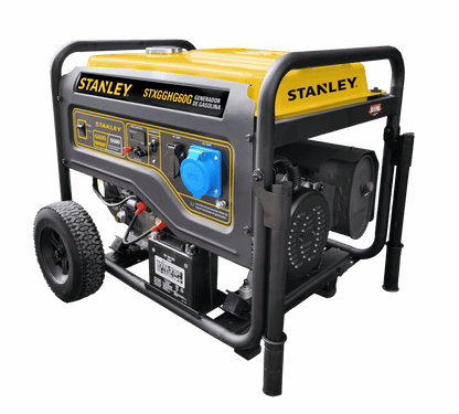 Stanley Generador 6000W STXGGHG60G panel de control