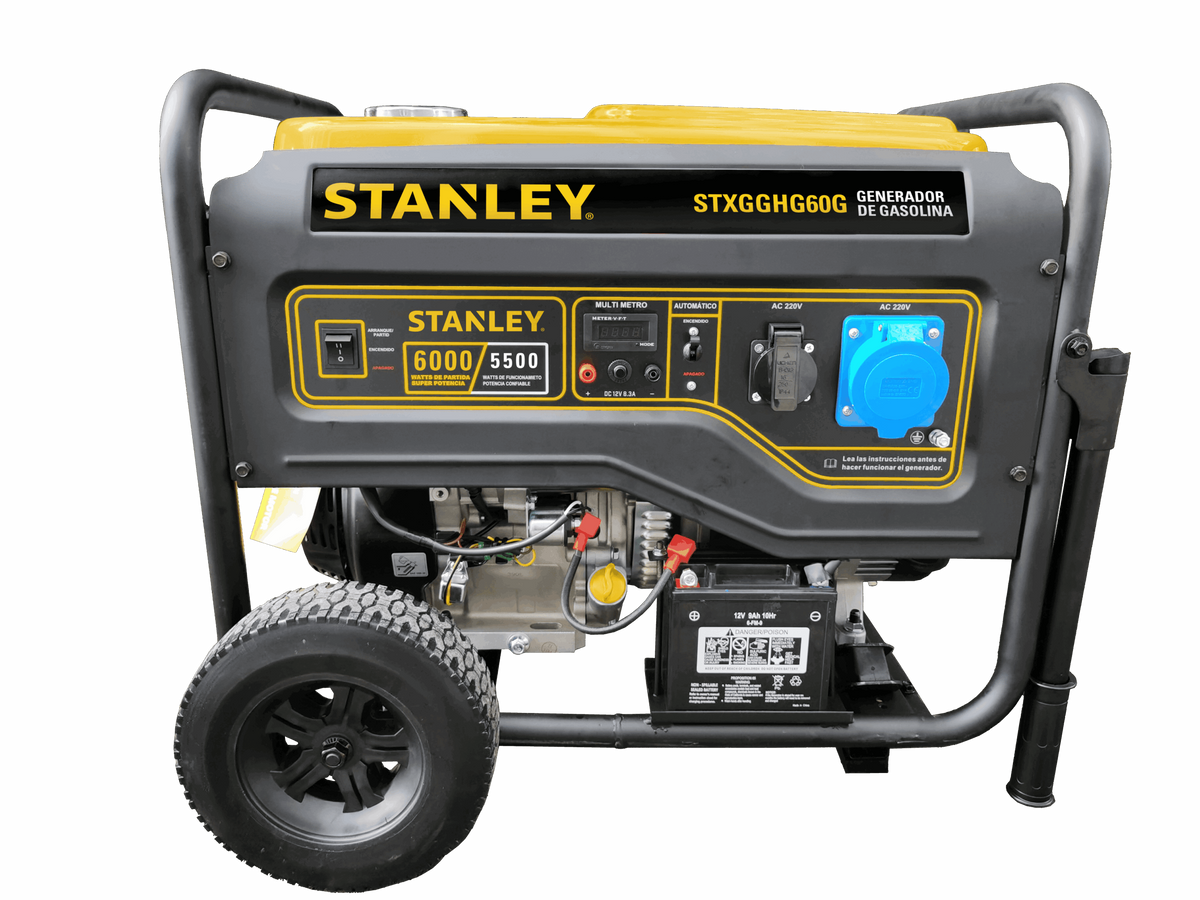 Stanley Generador de gasolina 6000W STXGGHG60G