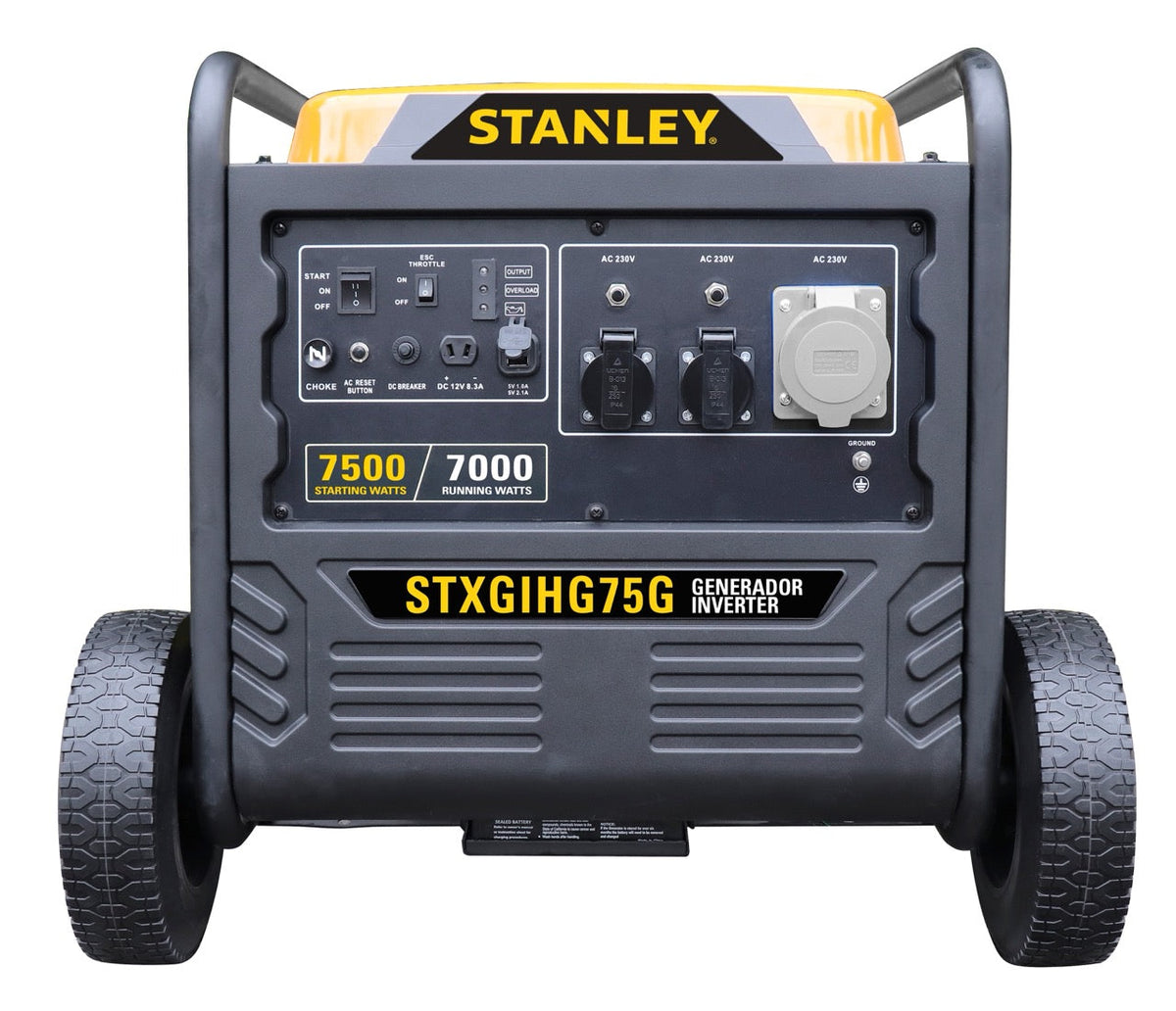 Stanley Generador inverter 7500W STXGIHG75G