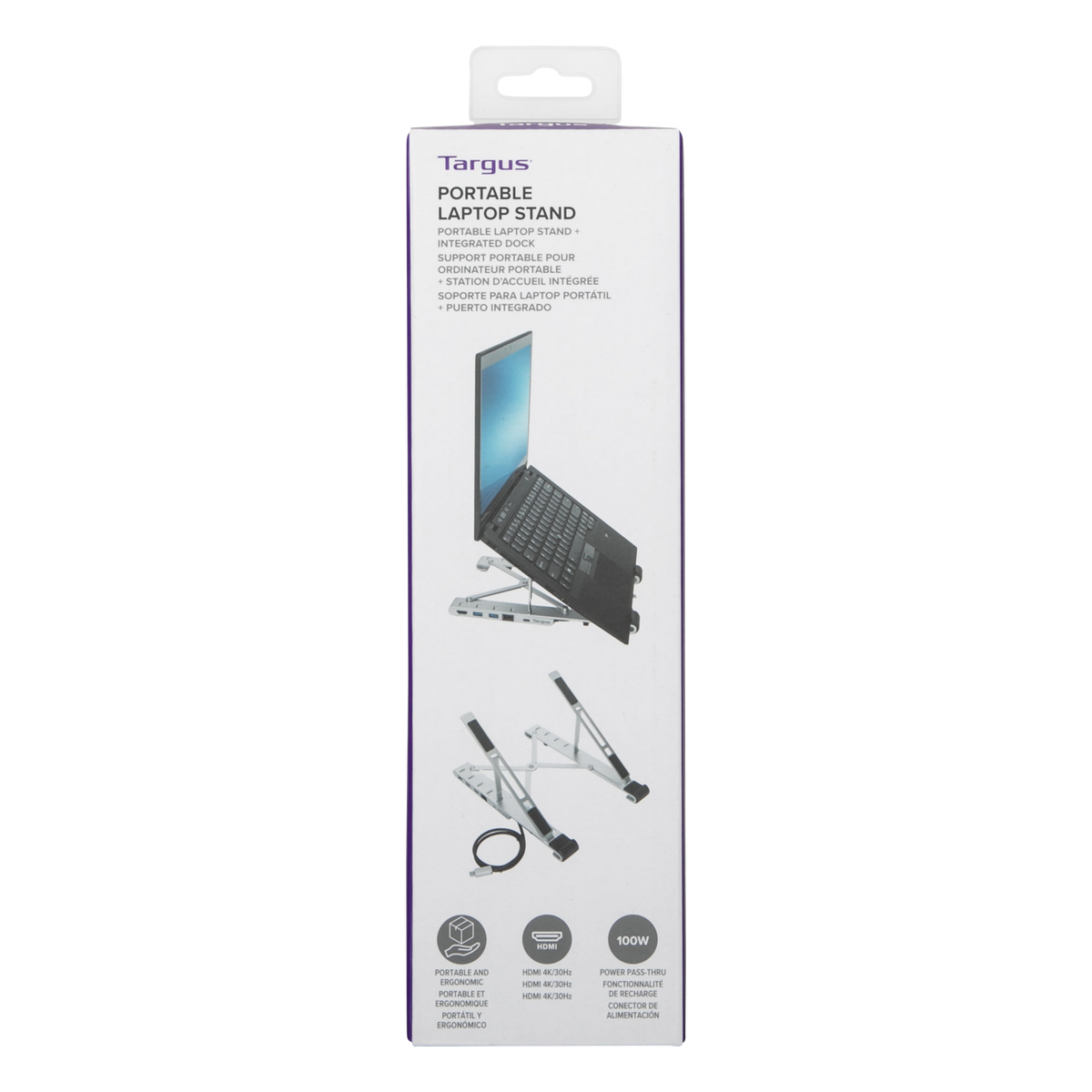 Targus Base Portatil con Dock Integrado, AWU100005GL