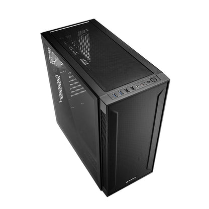 Case Sharkoon TG6M RGB | ATX | Mid Tower | 4 Ventiladores RGB | Vidrio Templado | Negro