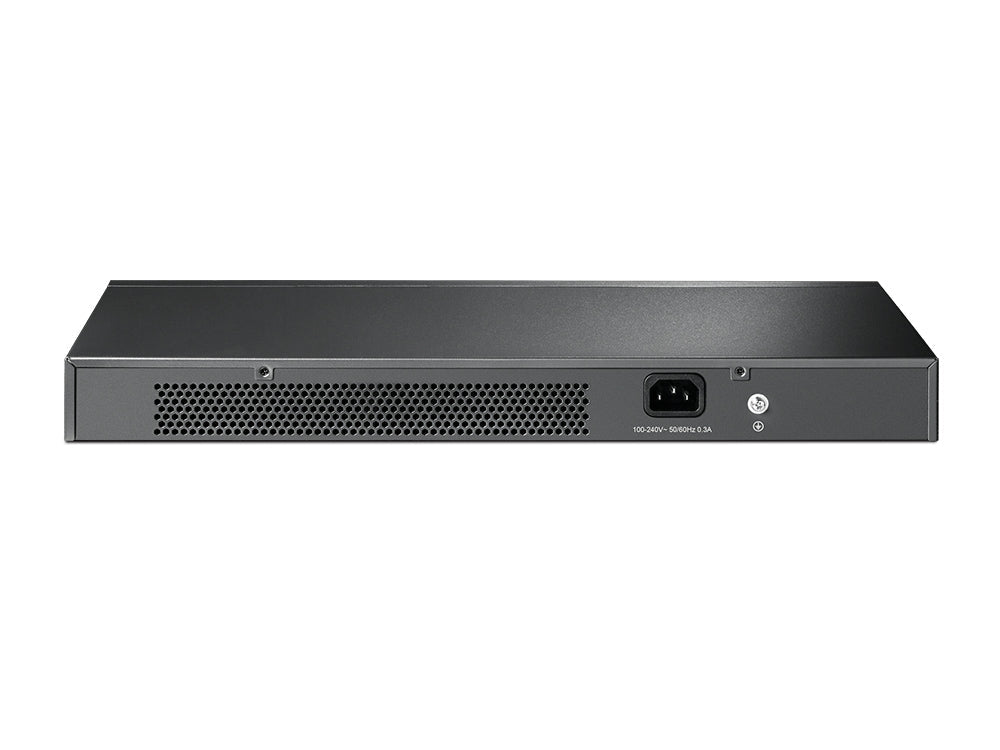 Switch Gigabit TP-Link TL-SG1016 vista superior con indicadores LED