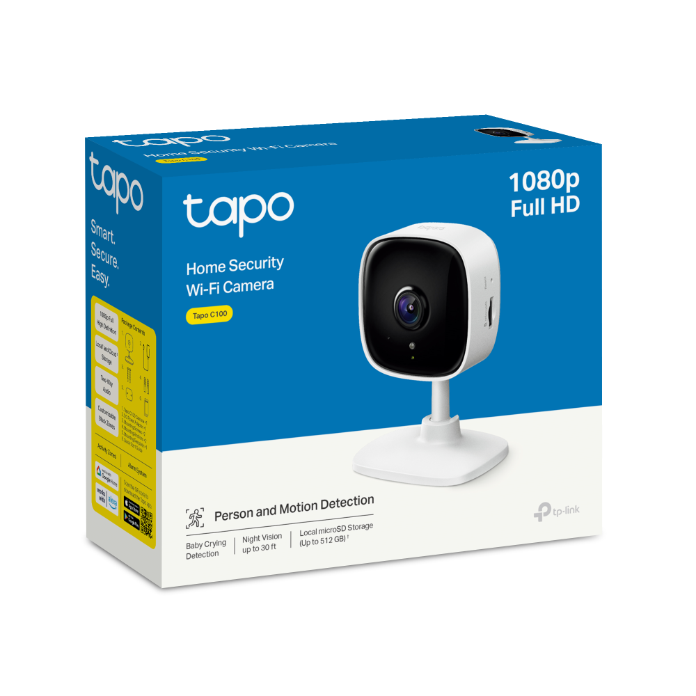 Cámara de Vigilancia TP-Link, Tapo C100