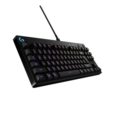 Retroiluminación RGB LIGHTSYNC teclado Logitech G PRO activada