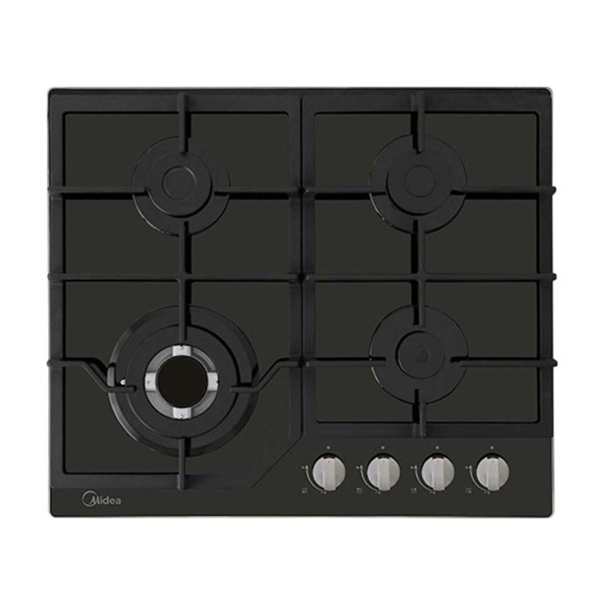 Estufa Empotrable a Gas Midea MTGB24R3402GG | 24" | 4 Quemadores