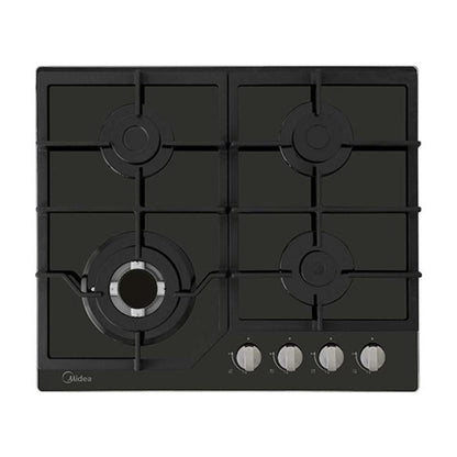 Estufa Empotrable a Gas Midea MTGB24R3402GG | 24" | 4 Quemadores