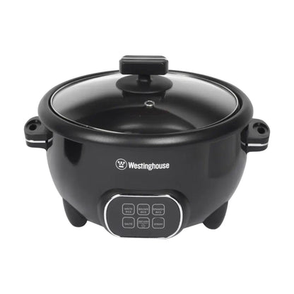 Olla Arrocera Multiusos Digital Westinghouse WKRCD1020 | 1.8 L | 8 Funciones | Negra