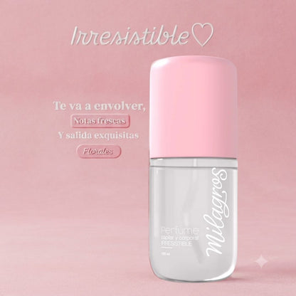 Milagros Perfume Irresistible - detalle del envase