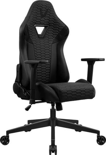Silla gamer VC2 Racer PU vista lateral mostrando reposabrazos 3D ajustables