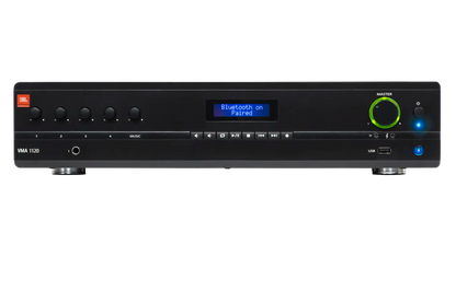JBL VMA1120 (NVMA1120-US) mezclador amplificador comercial 120W - vista frontal