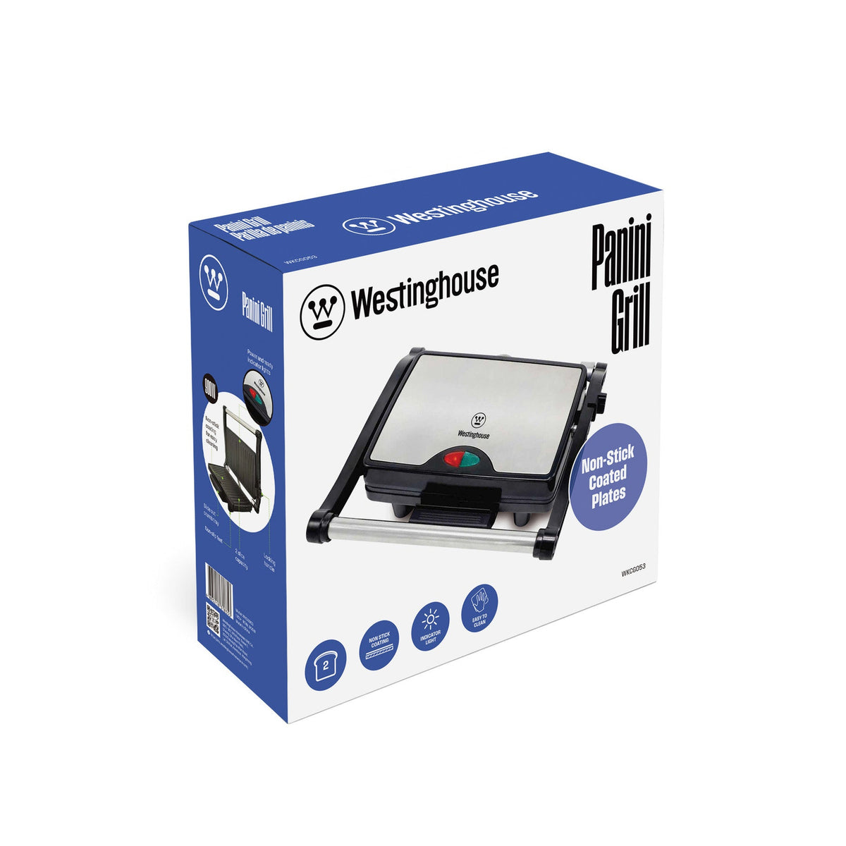 Sandwichera Panini Grill Westinghouse WKCG053 | Antiadherente