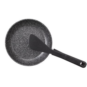 Sartén Westinghouse con Volteador Magnético | 28 cm | Aluminio fundido | Negro