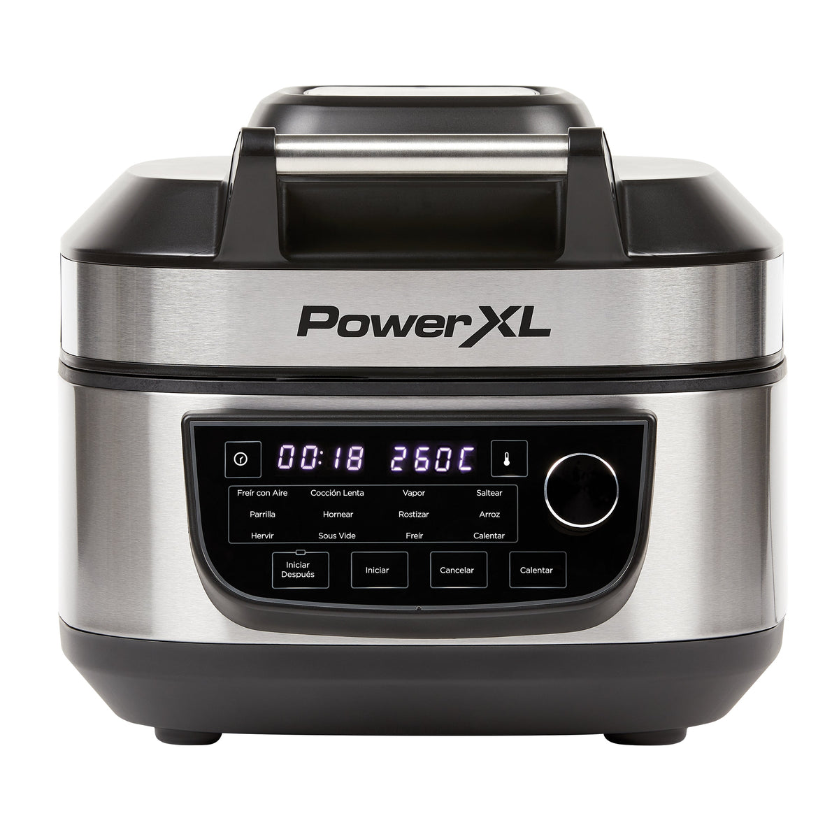 Freidora de Aire con Parrilla Power XL MFC-AF-6C-LA | 6QT | 12 en 1 | Digital