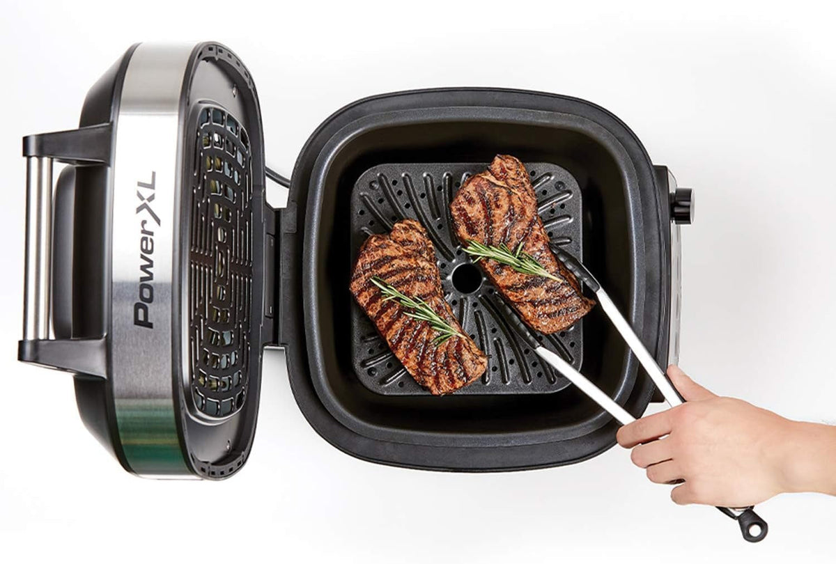 Freidora de Aire con Parrilla Power XL MFC-AF-6C-LA | 6QT | 12 en 1 | Digital