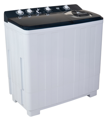 GRS Lavadora Semiautomática 20 kg con Doble Tina y 2 Modos de Lavado, GLTT20W