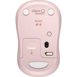Logitech Mouse Bluetooth Rosa 1000 DPI, M240 for Business