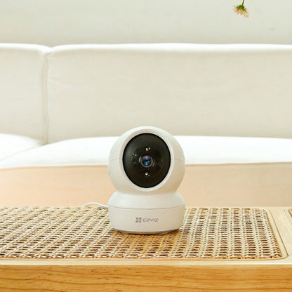 Cámara Ezviz H6c Pro 2K Pan & Tilt | Visión 360°, Detección IA y Audio Bidireccional