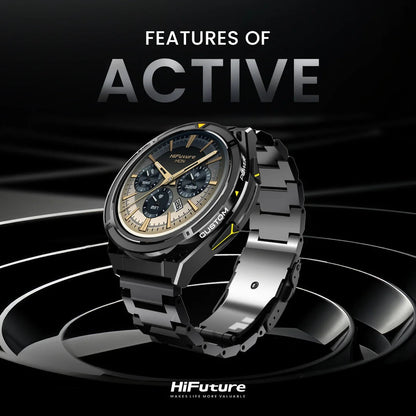 Smart Watch HIFUTURE Active | Pantalla Táctil | Monitoreo de Salud | Resistente al Agua | Notificaciones Inteligentes