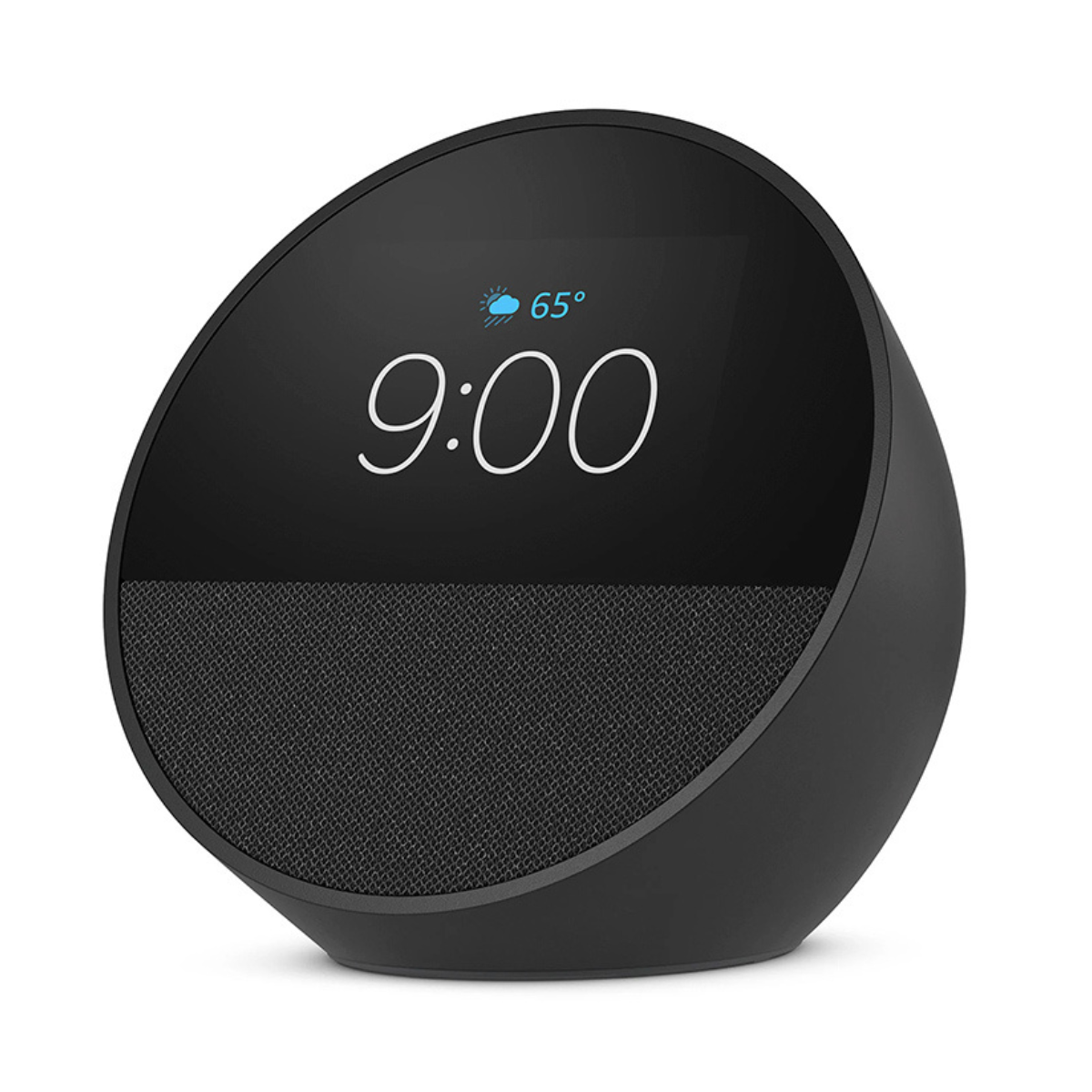 Amazon Echo Spot 2024 | Reloj Inteligente con Alexa | Alarma | Pantalla LED