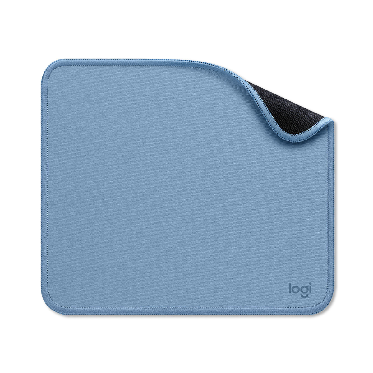 Mouse Pad Logitech Studio Series azul vista frontal completa