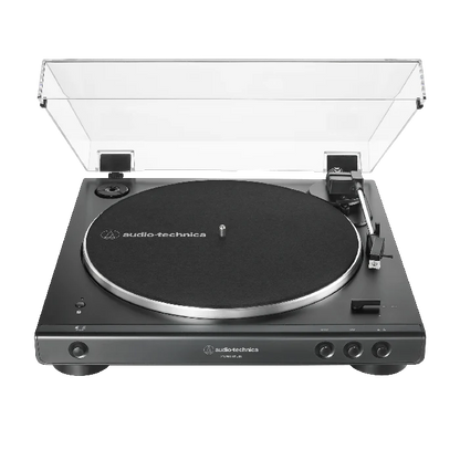 Audio-Technica Tocadiscos Automático BT Negro, AT-LP60XBT-BK