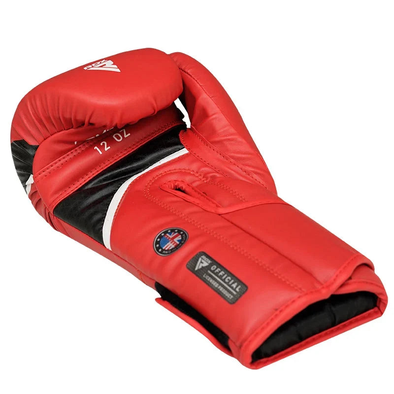 RDX Guante de Boxeo Aura Rojo/Negro 12oz, T17