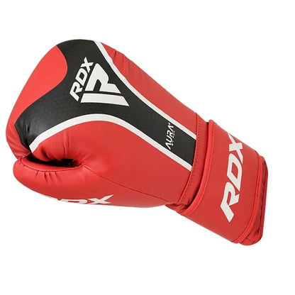 RDX Guante de Boxeo Aura Rojo/Negro 12oz, T17