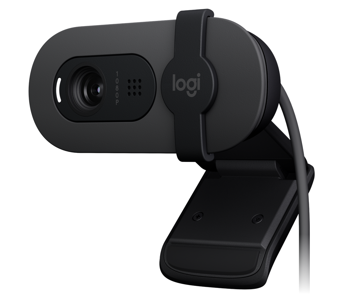 Logitech Cámara Web Full HD 1080p Grafito, Brio 100