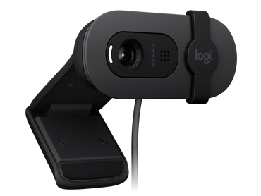 Logitech Cámara Web Full HD 1080p Grafito, Brio 100
