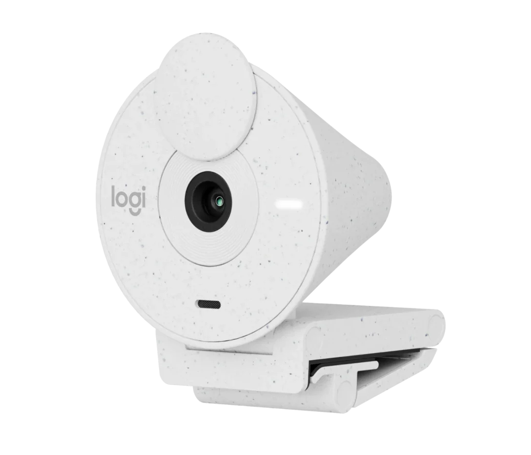 Cámara Web Logitech Brio 300 | Full HD | Blanco | USB