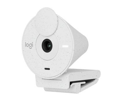 Cámara Web Logitech Brio 300 | Full HD | Blanco | USB