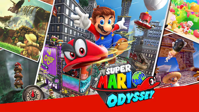 Nintendo Juego Switch Super Mario Odyssey, HAC-P-AAACA