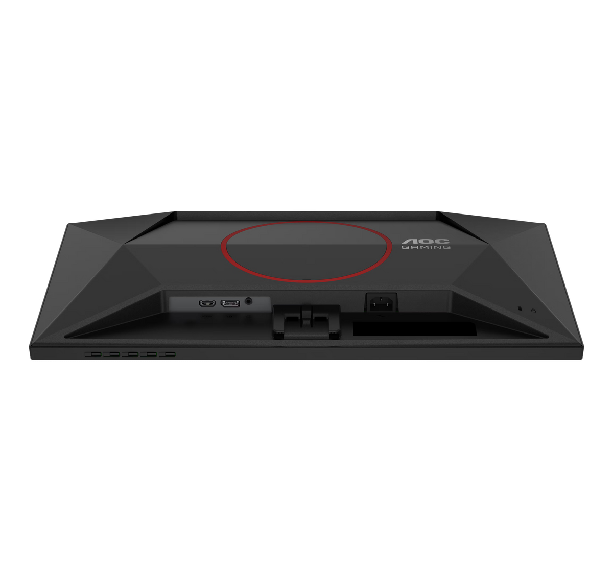Vista del monitor AOC Gaming 24G42HE con iluminación ambiental gaming