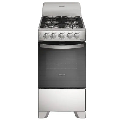 Frigidaire Cocina de Gas 20" 4 Quemadores Plata, FKGN20C3MYI