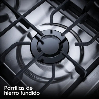 Frigidaire Cocina de Gas 20" 4 Quemadores Plata, FKGN20C3MYI