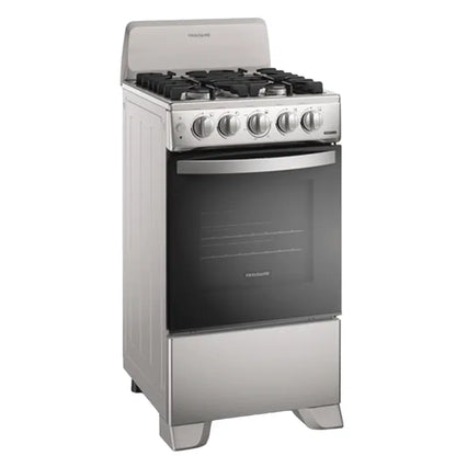 Frigidaire Cocina de Gas 20" 4 Quemadores Plata, FKGN20C3MYI