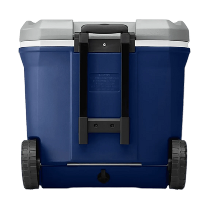 Coleman Hielera con Ruedas 65 qt 61,5 L para 101 Latas Azul, Tapa hasta 113 kg, 2179155