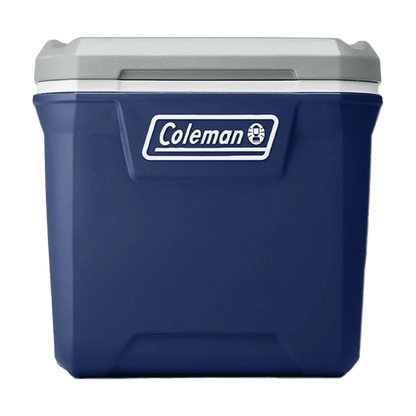 Coleman Hielera con Ruedas 65 qt 61,5 L para 101 Latas Azul, Tapa hasta 113 kg, 2179155
