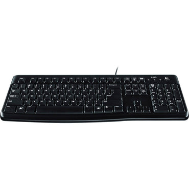 Logitech Teclado Alámbrico USB Inglés, K120