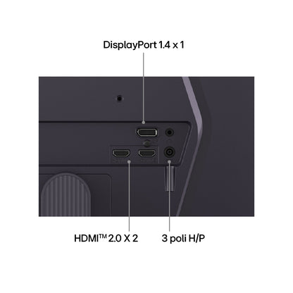 LG Monitor Gaming IPS 24.5" FHD 200 Hz, 25G523B-B