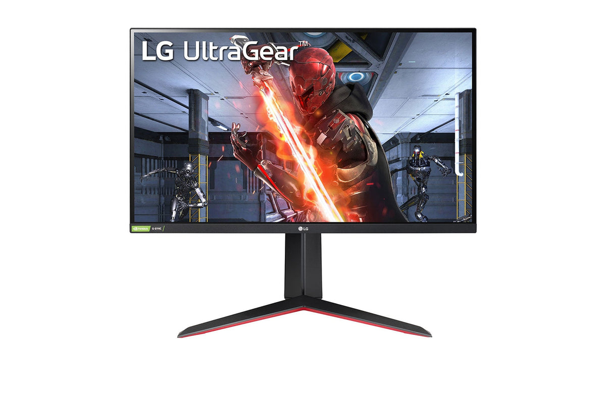 LG Monitor Gamer UltraGear 27" FHD 144Hz, 27GN65R-B